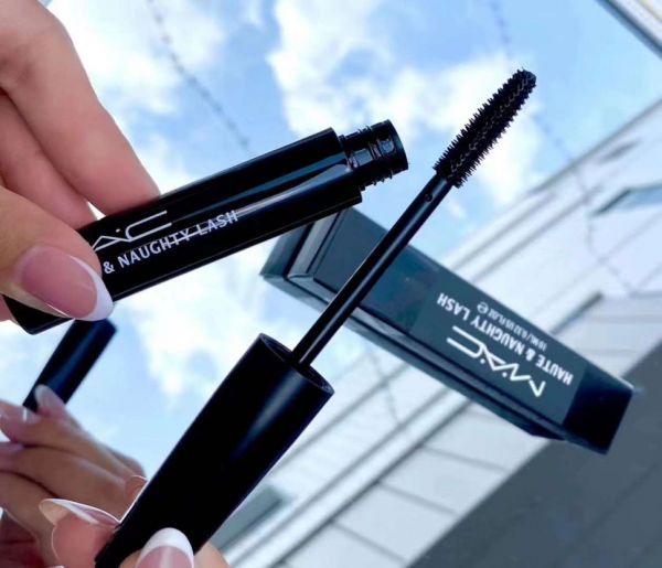 Mascara for lengthening and volume, black